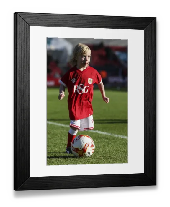Framed Print : Bristol City vs Hull City: Football Rivalry at Aston Gate Stadium