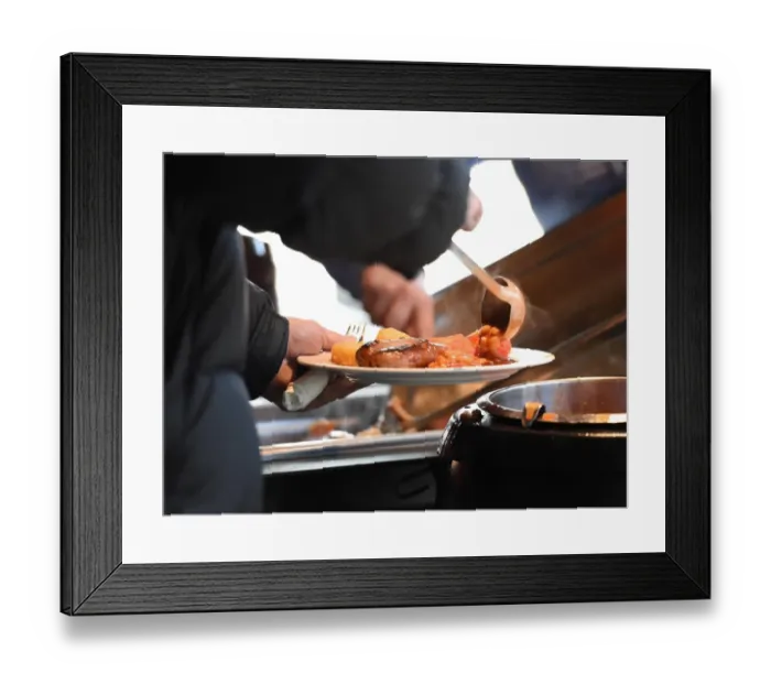 Framed Print : Pre-Match Breakfast at Ashton Gate: Fueling Up with Bristol City Football Club, 2015