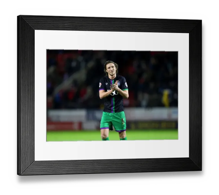 Framed Print : Luke Ayling's Heartfelt Appreciation: A Moment of Connection at Rotherham United vs. Bristol City, 2015 Framed Print : Luke Ayling's Heartfelt Appreciation: A Moment of Connection at Rotherham United vs. Bristol City, 2015