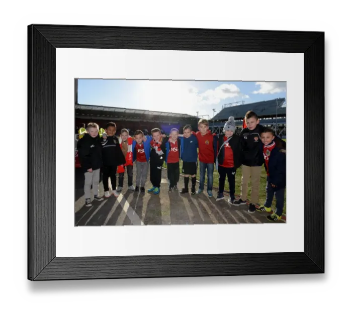 Framed Print : A Football Birthday Bash at Ashton Gate: Bristol City vs Hull City (November 21, 2015)