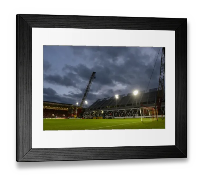 Framed Print : Bristol City's Developing West Stand at Ashton Gate during Bristol City v Blackburn Rovers, Sky Bet Championship (2015) Framed Print : Bristol City's Developing West Stand at Ashton Gate during Bristol City v Blackburn Rovers, Sky Bet Championship (2015)