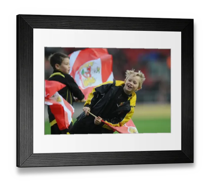 Framed Print : Flag Bearers Clash: Bristol City vs Blackburn Rovers, Sky Bet Championship (December 2015) Framed Print : Flag Bearers Clash: Bristol City vs Blackburn Rovers, Sky Bet Championship (December 2015)
