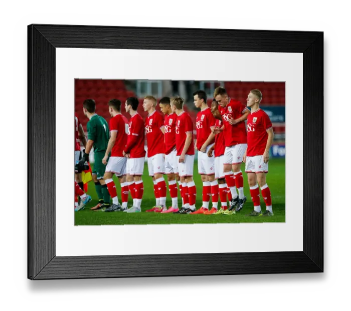 Framed Print : FA Youth Cup Third Round: Bristol City U18s vs. Cardiff City U18s at Ashton Gate Stadium Framed Print : FA Youth Cup Third Round: Bristol City U18s vs. Cardiff City U18s at Ashton Gate Stadium