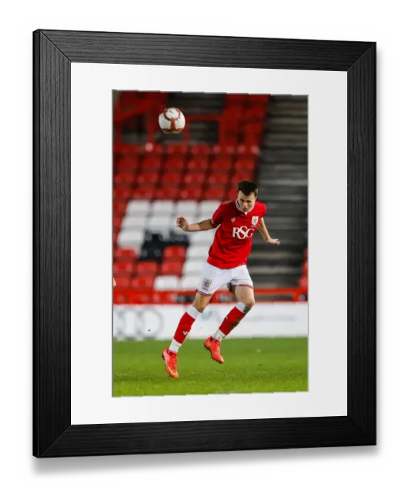Framed Print : James Morton's Shining Performance: FA Youth Cup Third Round - Bristol City U18 vs Cardiff City U18 at Ashton Gate