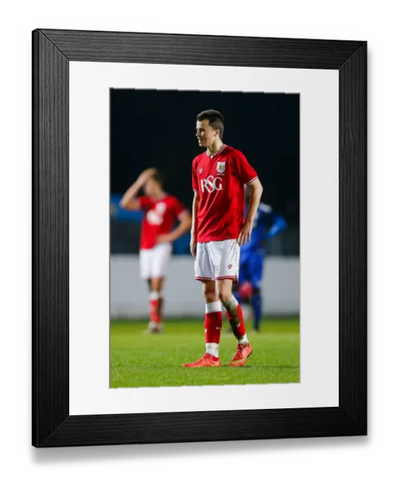 Framed Print : Bristol City U18's James Morton Disappointed in FA Youth Cup Loss to Cardiff City U18s Framed Print : Bristol City U18's James Morton Disappointed in FA Youth Cup Loss to Cardiff City U18s