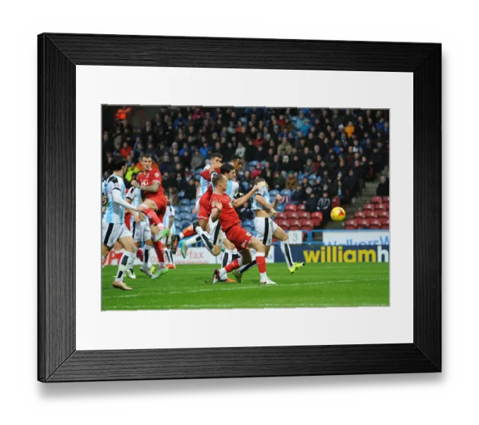 Framed Print : Jonathan Kodjia Strikes First: Huddersfield Town vs. Bristol City, Sky Bet Championship (December 12, 2015) Framed Print : Jonathan Kodjia Strikes First: Huddersfield Town vs. Bristol City, Sky Bet Championship (December 12, 2015)