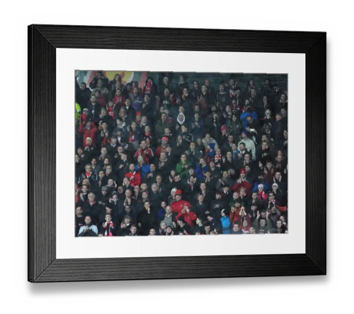 Framed Print : Bristol City Fans at Huddersfield Town Match, Sky Bet Championship (12 / 12 / 2015) Framed Print : Bristol City Fans at Huddersfield Town Match, Sky Bet Championship (12 / 12 / 2015)