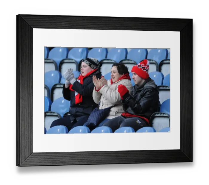 Framed Print : Bristol City Fans Unite: A Show of Support at Huddersfield Town's St John Smiths Stadium (12 / 12 / 2015) Framed Print : Bristol City Fans Unite: A Show of Support at Huddersfield Town's St John Smiths Stadium (12 / 12 / 2015)