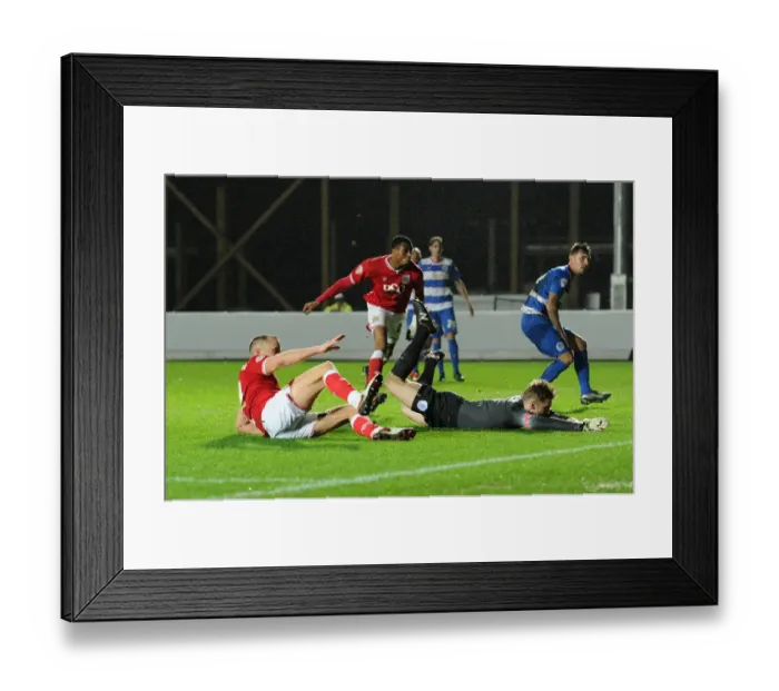 Framed Print : Bristol City's Aaron Wilbraham Scores the Equalizer Against QPR in 2015 Championship Match Framed Print : Bristol City's Aaron Wilbraham Scores the Equalizer Against QPR in 2015 Championship Match