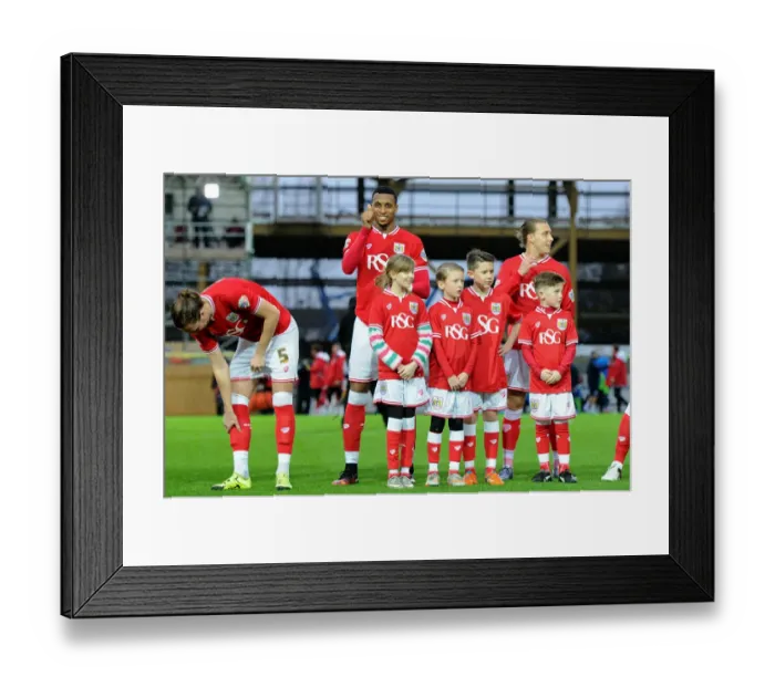 Framed Print : Bristol City vs QPR Mascots, Sky Bet Championship 2015 Framed Print : Bristol City vs QPR Mascots, Sky Bet Championship 2015