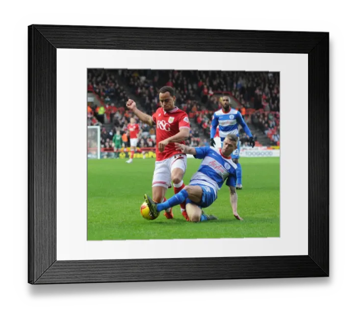 Framed Print : Bristol City v Queens Park Rangers 191215 Framed Print : Bristol City v Queens Park Rangers 191215