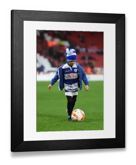 Framed Print : Bristol City vs Queens Park Rangers Clash at Ashton Gate Stadium, Sky Bet Championship (12 / 19 / 2015)