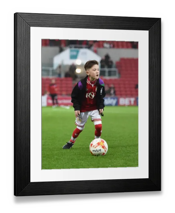 Framed Print : Bristol City vs Queens Park Rangers Clash at Ashton Gate Stadium, Sky Bet Championship (12 / 19 / 2015)