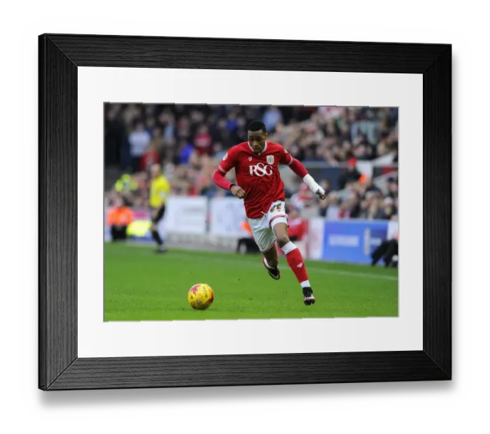 Framed Print : Jonathan Kodjia in Action for Bristol City Against Charlton Athletic, Sky Bet Championship, December 2015 Framed Print : Jonathan Kodjia in Action for Bristol City Against Charlton Athletic, Sky Bet Championship, December 2015