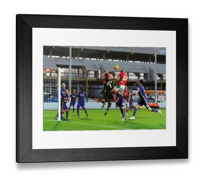 Framed Print : Bristol City Takes Early Lead Over Charlton Athletic: Nathan Baker Scores at Ashton Gate (December 26, 2015) Framed Print : Bristol City Takes Early Lead Over Charlton Athletic: Nathan Baker Scores at Ashton Gate (December 26, 2015)