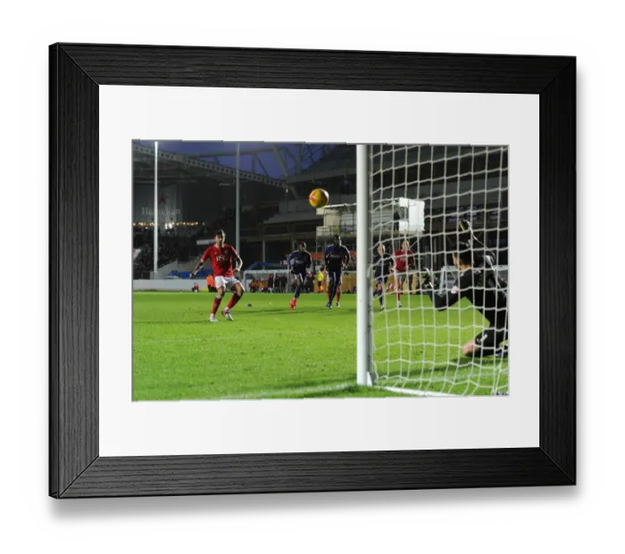 Framed Print : Marlon Pack's Penalty Hits the Crossbar: A Dramatic Moment from Bristol City vs Charlton Athletic (December 2015) Framed Print : Marlon Pack's Penalty Hits the Crossbar: A Dramatic Moment from Bristol City vs Charlton Athletic (December 2015)