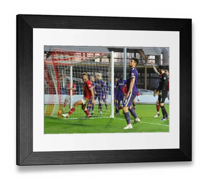 Framed Print : Bristol City's Nathan Baker Celebrates Goal Against Charlton Athletic (26 / 12 / 15) Framed Print : Bristol City's Nathan Baker Celebrates Goal Against Charlton Athletic (26 / 12 / 15)