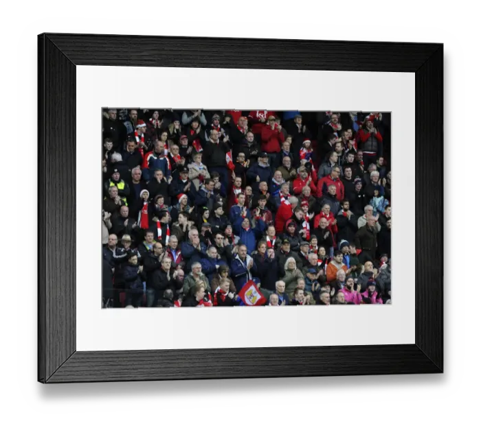 Framed Print : A Sea of Passion: Bristol City vs Charlton Athletic at Ashton Gate, December 2015 Framed Print : A Sea of Passion: Bristol City vs Charlton Athletic at Ashton Gate, December 2015