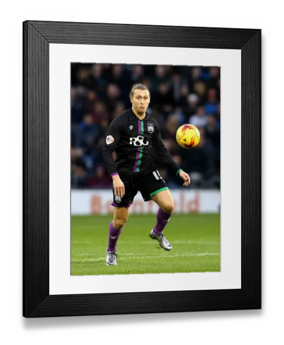 Framed Print : Luke Freeman of Bristol City in Action Against Burnley, Sky Bet Championship (December 2015)