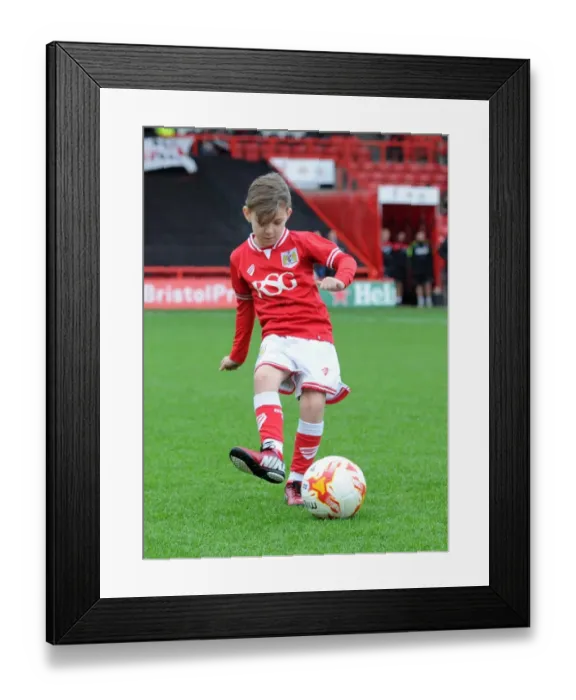 Framed Print : Thrilling Sky Bet Championship Showdown: Bristol City vs Charlton Athletic at Ashton Gate Stadium (December 2015)
