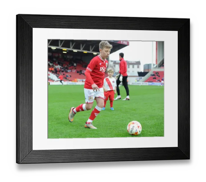 Framed Print : Bristol City vs Charlton Athletic: A Riveting Sky Bet Championship Clash at Ashton Gate Stadium (December 2015)