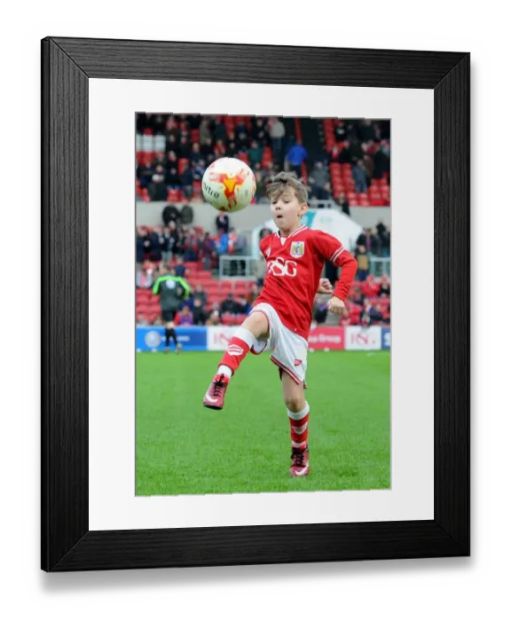 Framed Print : Sky Bet Championship Showdown: A Football Rivalry Unfolds - Bristol City vs Charlton Athletic at Ashton Gate Stadium (December 2015)
