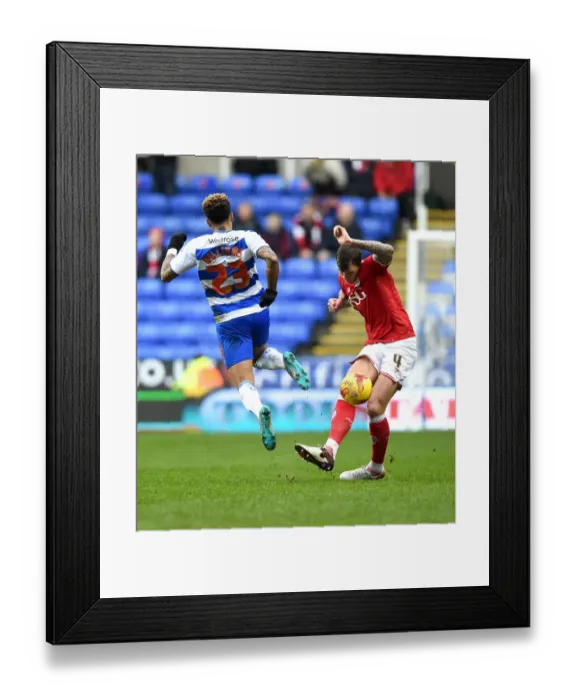 Framed Print : Aden Flint Tackles Daniel Williams in Intense Reading vs. Bristol City Championship Clash Framed Print : Aden Flint Tackles Daniel Williams in Intense Reading vs. Bristol City Championship Clash