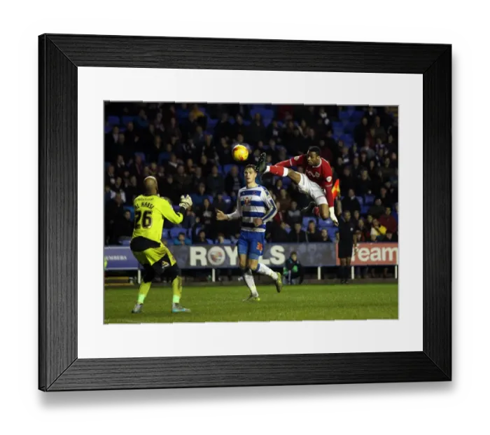 Framed Print : Disallowed Goal: Kodjia's Strike for Bristol City vs. Reading (2016) Framed Print : Disallowed Goal: Kodjia's Strike for Bristol City vs. Reading (2016)