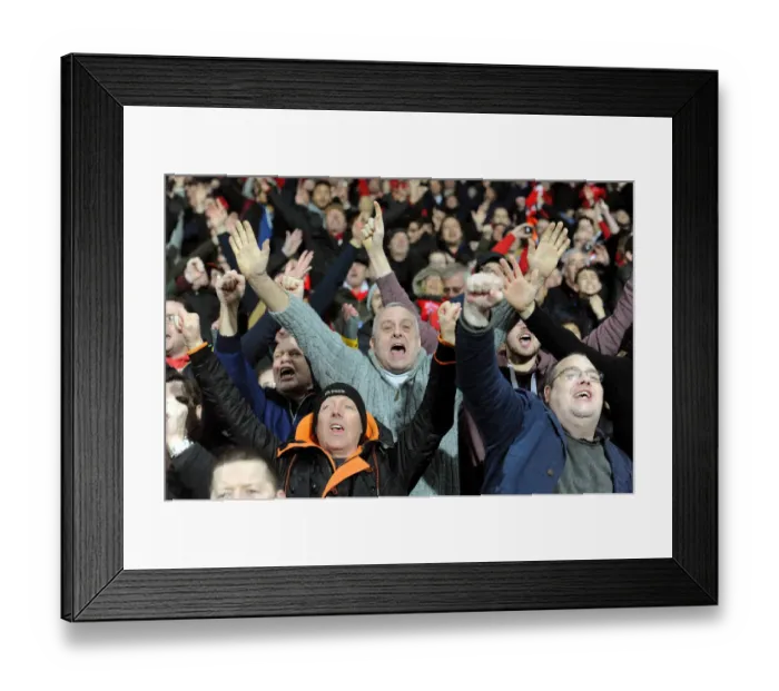Framed Print : Bristol City Fans Go Wild as Agard Scores the Second Goal vs. West Brom in FA Cup Third Round Framed Print : Bristol City Fans Go Wild as Agard Scores the Second Goal vs. West Brom in FA Cup Third Round