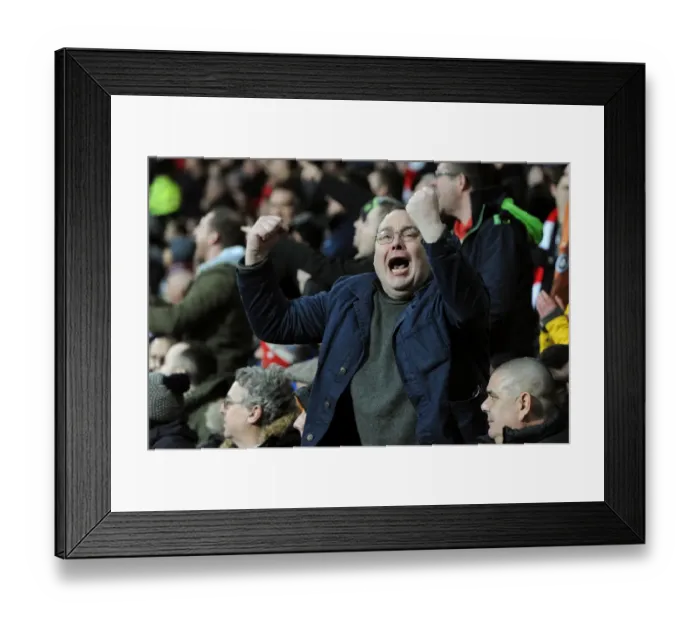Framed Print : Bristol City Fan's Passion: The Hawthorns Showdown (FA Cup Third Round) Framed Print : Bristol City Fan's Passion: The Hawthorns Showdown (FA Cup Third Round)