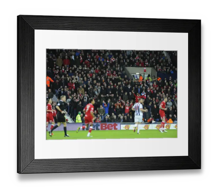 Framed Print : 500+ Passionate Bristol City Fans Invade The Hawthorns for FA Cup Showdown vs. West Brom Framed Print : 500+ Passionate Bristol City Fans Invade The Hawthorns for FA Cup Showdown vs. West Brom