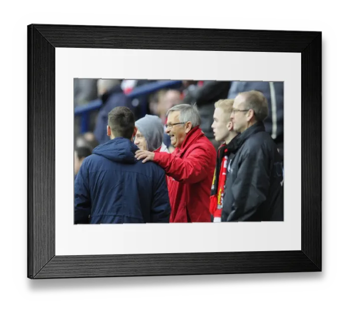Framed Print : Bristol City Fans Unwavering Support at The Hawthorns during FA Cup Third Round Match against West Bromwich Albion, January 2016 Framed Print : Bristol City Fans Unwavering Support at The Hawthorns during FA Cup Third Round Match against West Bromwich Albion, January 2016