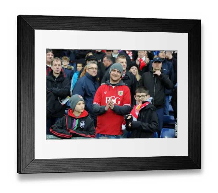Framed Print : Bristol City Fans Passionate Support at The Hawthorns during FA Cup Third Round Match against West Bromwich Albion, January 2016 Framed Print : Bristol City Fans Passionate Support at The Hawthorns during FA Cup Third Round Match against West Bromwich Albion, January 2016