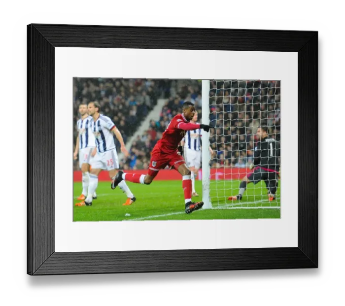 Framed Print : Kodjia's Stunner: 1-1 at The Hawthorns in FA Cup Third Round