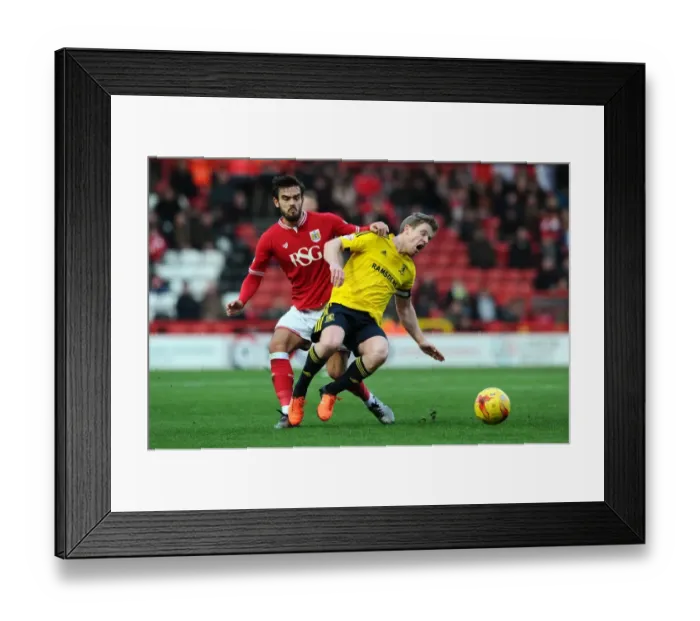 Framed Print : Marlon Pack vs Grant Leadbitter: Intense Battle for the Ball - Bristol City vs Middlesbrough, Sky Bet Championship Framed Print : Marlon Pack vs Grant Leadbitter: Intense Battle for the Ball - Bristol City vs Middlesbrough, Sky Bet Championship
