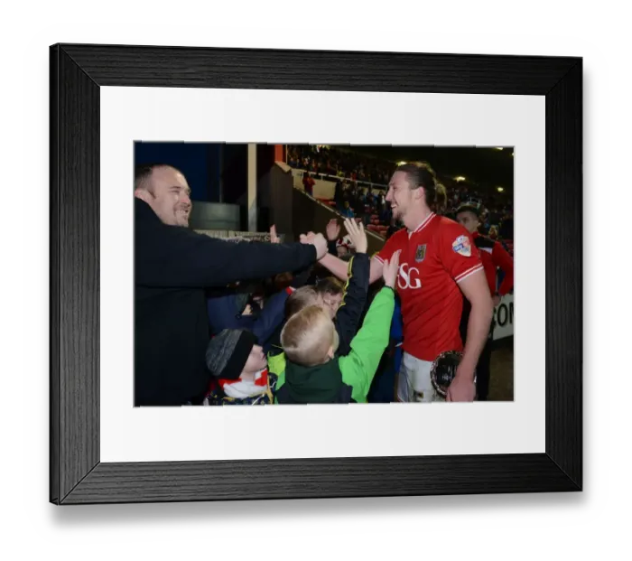 Framed Print : Bristol City FC: Man of the Match - Ashton Gate, 16 / 01 / 2016 vs Middlesbrough Framed Print : Bristol City FC: Man of the Match - Ashton Gate, 16 / 01 / 2016 vs Middlesbrough