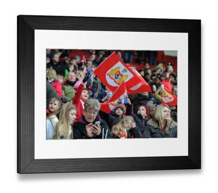Framed Print : Bristol City Fans in Full Force at Ashton Gate: Bristol City vs. Middlesbrough, Sky Bet Championship (16 / 01 / 2016) Framed Print : Bristol City Fans in Full Force at Ashton Gate: Bristol City vs. Middlesbrough, Sky Bet Championship (16 / 01 / 2016)