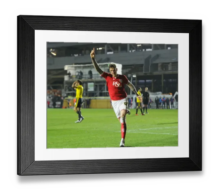 Framed Print : Bristol City: Aden Flint and Wes Burns Celebrate Unison Goal vs. Middlesbrough (Sky Bet Championship, 16 / 01 / 2016) Framed Print : Bristol City: Aden Flint and Wes Burns Celebrate Unison Goal vs. Middlesbrough (Sky Bet Championship, 16 / 01 / 2016)
