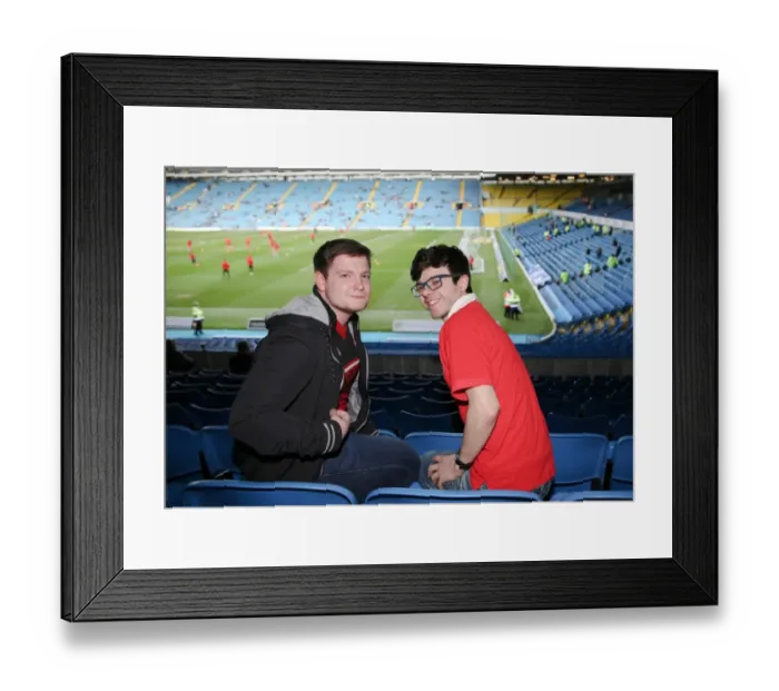 Framed Print : Leeds United vs. Bristol City: Clash of Championship Fans at Elland Road (January 2016)