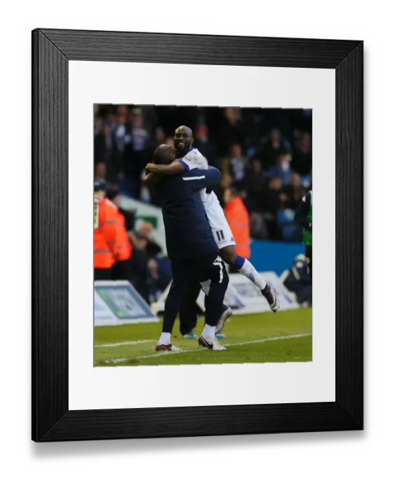 Framed Print : 1-0 Leeds United: Doukara's Goal vs. Bristol City, Elland Road, 2016 Framed Print : 1-0 Leeds United: Doukara's Goal vs. Bristol City, Elland Road, 2016