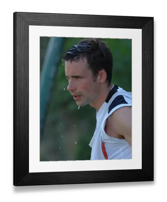 Framed Print : Bristol City First Team: 08-09 Portugal Pre-Season Tour