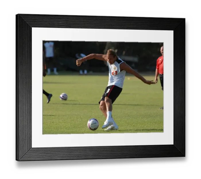 Framed Print : Bristol City First Team: 08-09 Portugal Pre-Season Tour