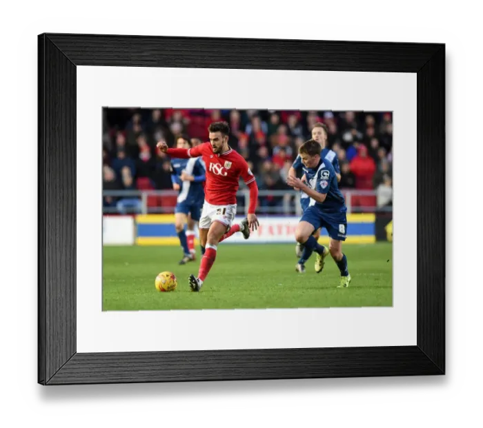 Framed Print : Marlon Pack Chased by Stephen Gleeson in Intense Bristol City vs Birmingham City Championship Clash Framed Print : Marlon Pack Chased by Stephen Gleeson in Intense Bristol City vs Birmingham City Championship Clash