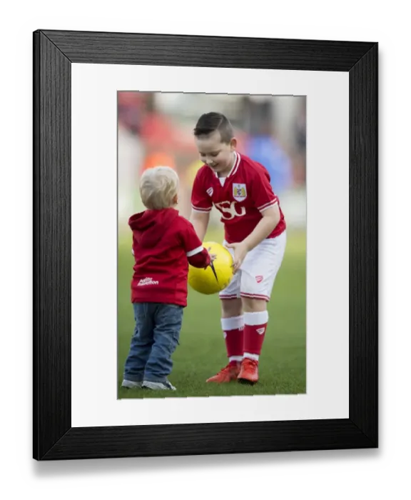 Framed Print : Sky Bet Championship Showdown: Bristol City vs Birmingham City at Ashton Gate Stadium (January 2016) - Mascots Clash Framed Print : Sky Bet Championship Showdown: Bristol City vs Birmingham City at Ashton Gate Stadium (January 2016) - Mascots Clash