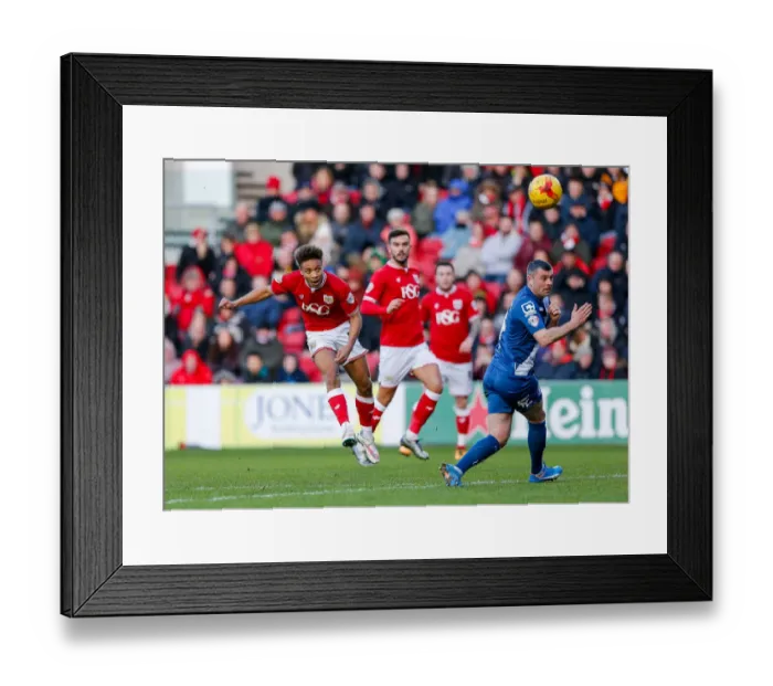 Framed Print : Bobby Reid Scores Past Paul Robinson: Bristol City vs Birmingham City, 2016 Framed Print : Bobby Reid Scores Past Paul Robinson: Bristol City vs Birmingham City, 2016