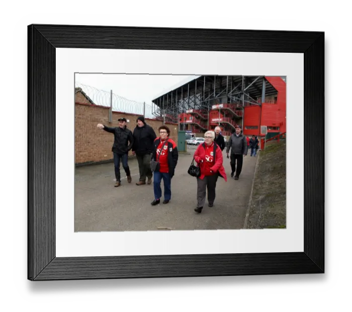 Framed Print : Charlton Athletic v Bristol City 060216