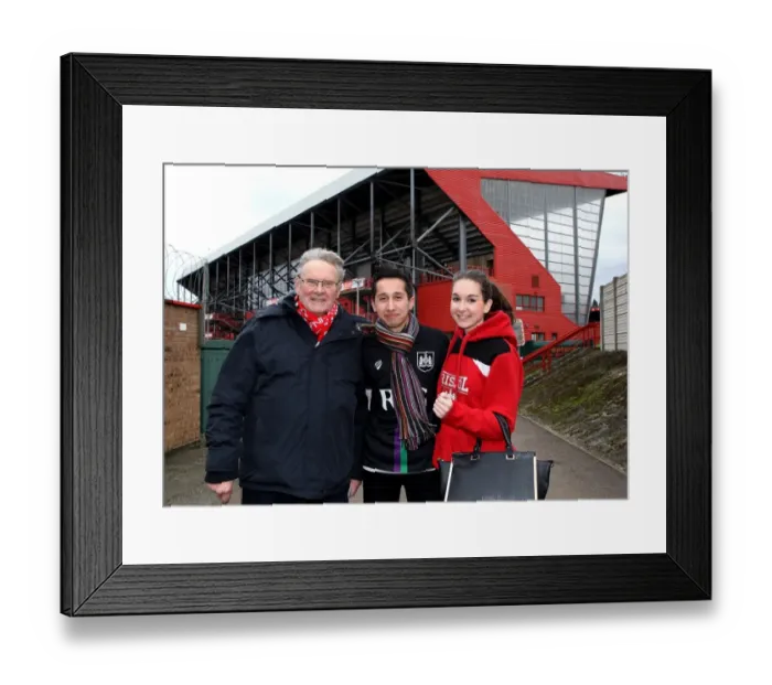 Framed Print : Bristol City Supporters Gather at The Valley Ahead of Charlton Athletic Clash, February 2016 Framed Print : Bristol City Supporters Gather at The Valley Ahead of Charlton Athletic Clash, February 2016