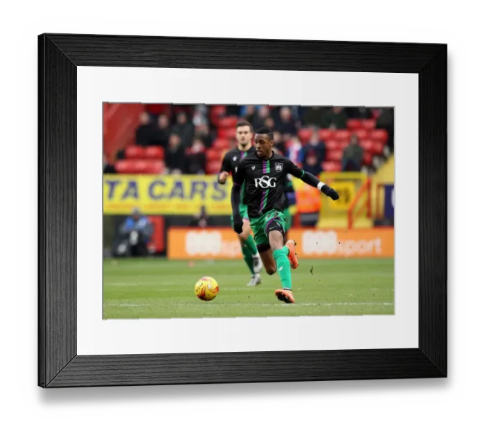 Framed Print : Jonathan Kodjia Strikes for Bristol City against Charlton Athletic - Sky Bet Championship Rivalry Framed Print : Jonathan Kodjia Strikes for Bristol City against Charlton Athletic - Sky Bet Championship Rivalry