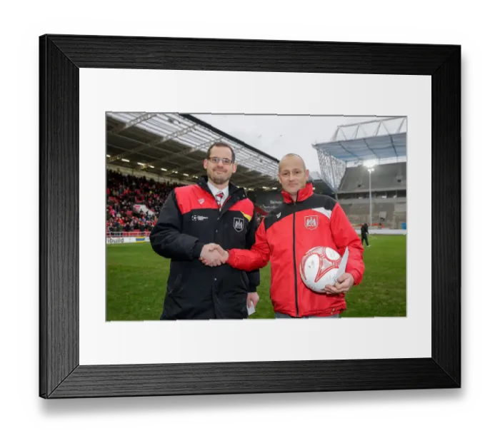 Framed Print : Half Time Draw: Bristol City vs Ipswich Town, Sky Bet Championship (February 13, 2016), Ashton Gate Stadium
