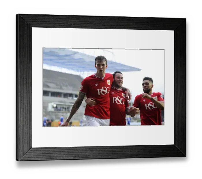 Framed Print : Double Trouble: Aden Flint and Lee Tomlin's Unforgettable Double Strike for Bristol City vs Ipswich Town (February 13, 2016) Framed Print : Double Trouble: Aden Flint and Lee Tomlin's Unforgettable Double Strike for Bristol City vs Ipswich Town (February 13, 2016)